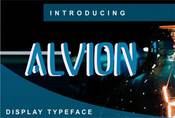 Alvion: A Versatile Display Font for Modern Web Design