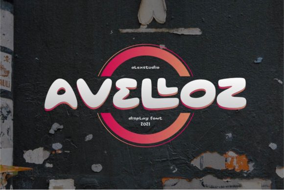 Avelloz: A Cool, Natural Vintage Display Font