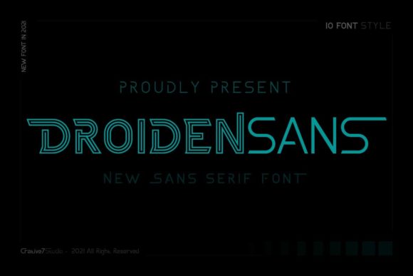 Bringing Droidensans to Life in a Modern Branding Project