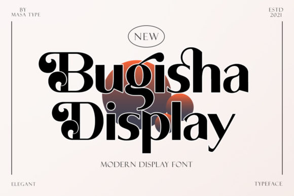 Bugisha: A Chunky Retro Font for Editorial Design
