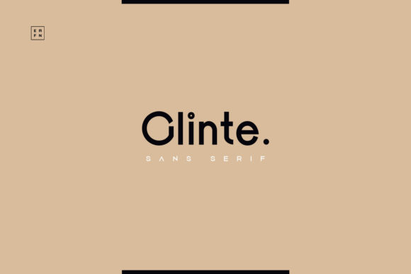Discover Glinte: A Modern Display Font for Web Design