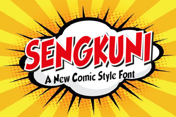Discover Sengkuni: A Bold Display Typeface for Editorial Design