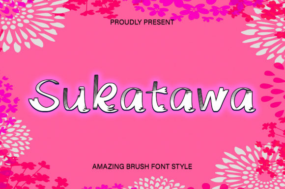 Discover the Charm of Sukatawa: A Trendy Display Font
