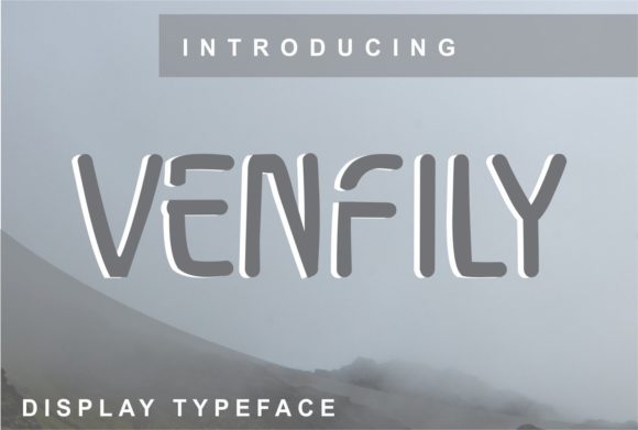 Discover Venfily: A Versatile Display Font for Editorial Design