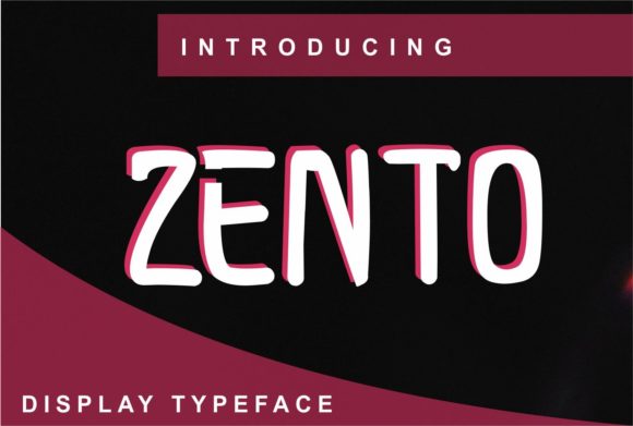 Discover Zento: A Versatile Display Font for Editorial Design