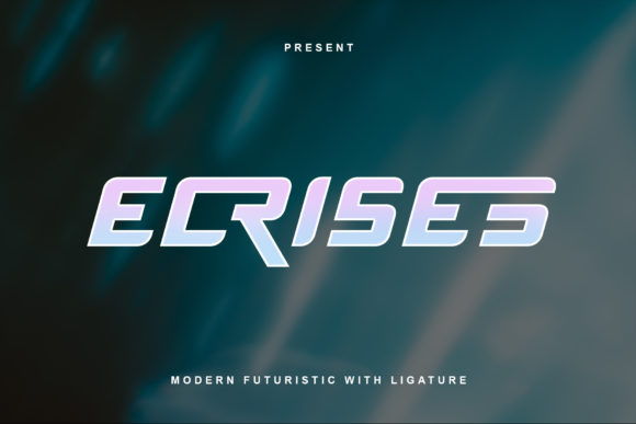 Ecrisis: A Bold and Modern Display Font for Web Design