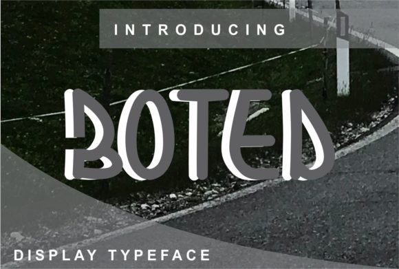 Enhance Your Brand with Boted, the Versatile Display Font