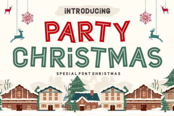 Enhance Your Brand with Party Christmas Font