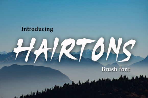 Enhance Your Campaigns with Hairtons: A Cool Display Font