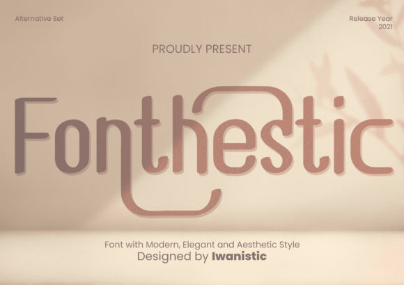 Fonnthestic: A Vintage Display Font for Modern Web Design