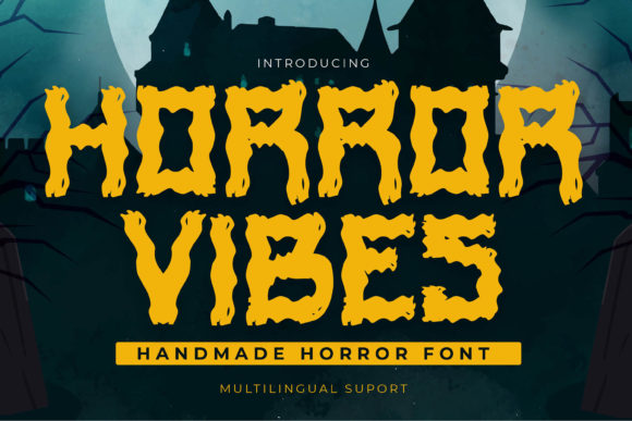 Horror Vibes: A Spooky Font for Memorable Branding