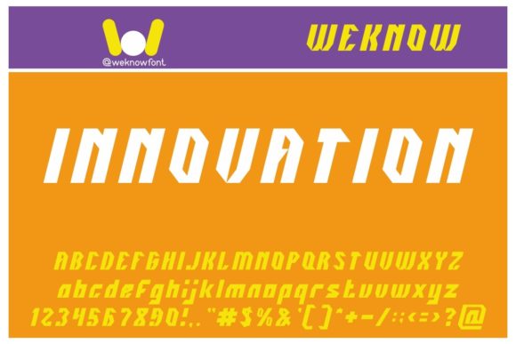 How Innovation Font Can Elevate Your Brand's Visual Identity
