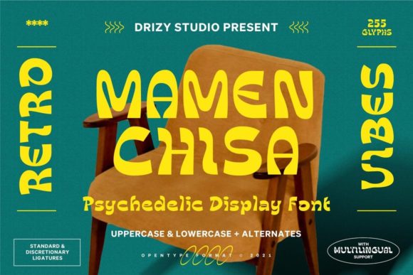Introducing Mamenchisa: A Unique Display Font for Editorial Design