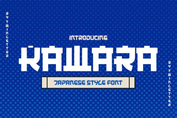 Kawara: A Versatile Display Font for Craft and Design