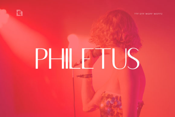Philetus: The Modern Display Font for Eye-Catching Designs