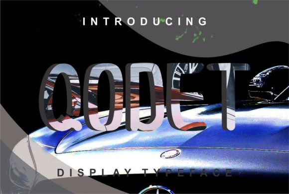 Qodet: A Versatile Font for Creative Branding