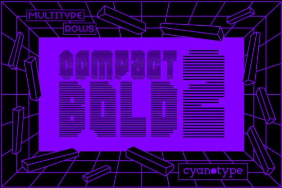Stand Out with MultiType Rows Compact Bold 2