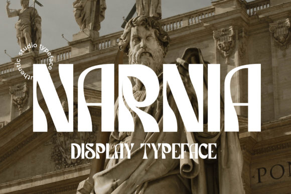 Unlock Creativity with Narnia: A Psychedelic Display Font