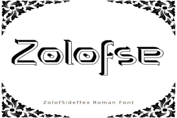 Zolofse: A Bold and Creative Display Font